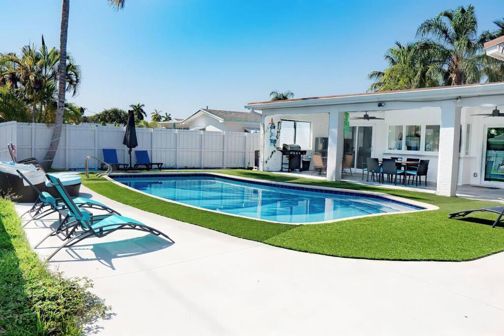 Luxurious & Modern Open Floor Plan Heated Pool Villa ฮอลลีวูด ภายนอก รูปภาพ